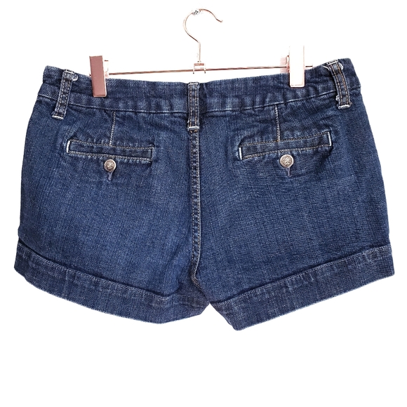 American Rag Denim Dark Wash Shorts Size 7 - Picture 3 of 5